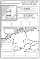 Vorschau - Arbeitsblätter - Deutschland: Nachbarländer (Kartenarbeit) - Seite 2