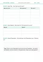 Vorschau - Arbeitsblätter - Projekt „Unsere Nachhaltigkeits-Aktion" – Planung & Durchführung – AB 11+12 - Seite 1