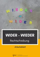 Vorschau - Arbeitsblätter - Sparpaket: Die schnelle Deutschstunde: LRS; Rechtschreibung üben, Vertretungsstunden füllen! - Seite 1