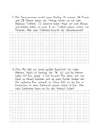 Vorschau - Arbeitsblätter - Textaufgaben Ende Klasse 2 / Anfang Klasse 3 mit Lösungsblatt - Seite 2