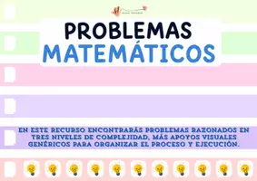 Vista previa - Unidades / Secuencias / Situaciones de Aprendizaje - Problemas razonados que favorecen las FFEE - Portada