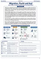 Vorschau - Arbeitsblätter - Migration, Flucht und Asyl Arbeitsheft Klasse 9–10 - Seite 1