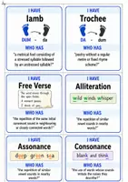 Vorschau - Spiele - Poetry Analysis - Important Terms (I have... Who has...? EF-Q2) - Seite 3