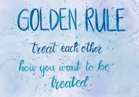 Vorschau - Poster - Golden Rule - Goldene Regel - Deckblatt