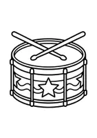 Vorschau - Arbeitsblätter - Ausmalbilder & Mandalas PAKET - Musikinstrumente - Grundschule - Bastelvorlagen - Seite 2