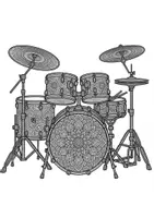 Vorschau - Arbeitsblätter - Mandalas Thema Musikinstrumente - Grundschule - Bastelvorlagen - Seite 2