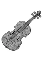 Vorschau - Arbeitsblätter - Mandalas Thema Musikinstrumente - Grundschule - Bastelvorlagen - Seite 3