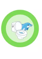 Vorschau - Bildkarten - Delfinklasse Toilettenampel Grundschule - Seite 3