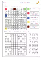 Vorschau - Arbeitsblätter - Einführung Zahlenraum 100 - Die Hundertertafel (differenzierte Arbeitsblätter) - Seite 3