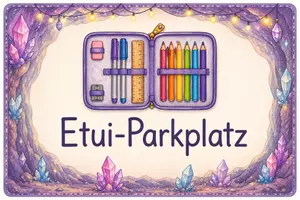 Vorschau - Anderer Materialtyp - Schild Etuiparkplatz - Deckblatt