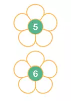 Aperçu - Fiches - Fleur des nombres 1 à 10 - Page 3