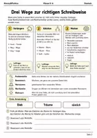 Vorschau - Arbeitsblätter - Rechtschreibstrategien Lernmalbuch Klasse 5–6 - Seite 1