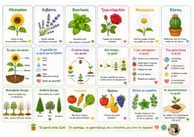 Προεπισκόπηση - Flashcards - Κάρτες Βοτανικής! - Εξώφυλλο