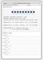 Vorschau - Arbeitsblätter - Einheiten umrechnen Übungen - Elektrotechnik - Deckblatt