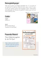 Vorschau - Mal- und Bastelvorlagen - Fitnesswürfel - Bewegungspausen - Seite 1