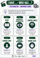 Vorschau - Spiele - Film Analysis - Important Terms (I have... Who has? EF-Q2) - Seite 2
