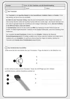 Vorschau - Arbeitsblätter - Transistor Dunkelschaltung - Elektrotechnik - Deckblatt