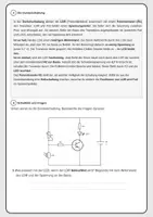 Vorschau - Arbeitsblätter - Transistor Dunkelschaltung - Elektrotechnik - Seite 1