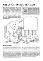 Vorschau - Arbeitsblätter - Kostenlos: Arbeitsblätter "Geschichten aus dem Zoo" - Seite 1