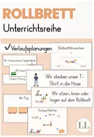 Vorschau - Unterrichtsreihen - Rollbrettführerschein - Unterrichtsreihe Rollbrett (Psychomotorik) - Deckblatt