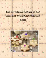 Aperçu - Matériel interactif - Mes petits sablés, lien interactif - Page 1