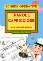 anteprima - Esercizi - SCHEDE OPERATIVE - LE PAROLE CAPRICCIOSE - Pagina di copertina
