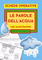 anteprima - Esercizi - 9 SCHEDE OPERATIVE: PAROLE DELL'ACQUA - PAROLE CAPRICCIOSE - I SUONI MP MB - Pagina 1