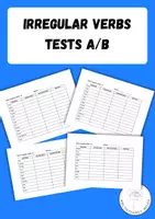 Vorschau - Arbeitsblätter - Irregular Verbs Tests A/B Vocabulary Tests Materialpaket - Deckblatt