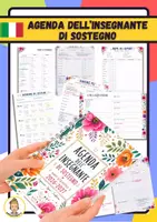 anteprima - Materiale di supporto/inclusione - Agenda dell'Insegnante di SOSTEGNO 2026-2027 - Pagina di copertina