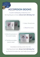 Vorschau - Arbeitsblätter - Brown Owl's Birthday Tea - ACCORDION BOOK - Deckblatt