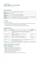 Vorschau - Stundenentwürfe - Social Media erst ab 16? – Pro und Contra | WiPo Vertretungsstunde - Seite 3