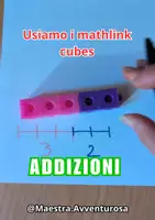 anteprima - Esercizi - ADDIZIONI con i cubetti classe 1^ - Pagina di copertina
