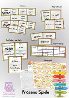 Vorschau - Spiele - Präsens Spiele - Zeitformen - Deckblatt