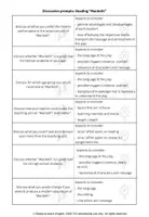 Vorschau - Arbeitsblätter - Speaking prompts: Plot, characters and message(s) of Shakespeare's tragedy "Macbeth" - Seite 3