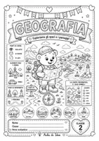 anteprima - Poster - Kit copertine geografia dalla classe prima alla quinta - Pagina 1