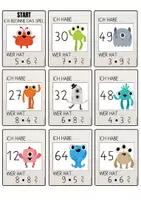 Vorschau - Spiele - Rechenspiel - Ich habe ... Wer hat ...? (Malreihen) - Seite 1