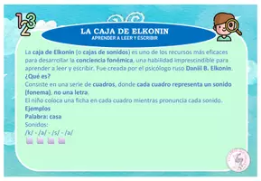 Vista previa - Unidades / Secuencias / Situaciones de Aprendizaje - LA CAJA DE ELKONIN - página 1