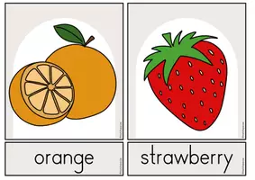 Vorschau - Bildkarten - Flashcards - fruits & vegetables - Seite 3