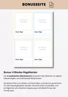 Vorschau - Poster - Klassenregeln Klasse 1 | Poster & 12 Regelkarten zum Schulanfang 1. Klasse | Regeln Einschulung Grundschule | A3- & A4-Format - Seite 3