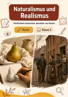 Vorschau - Arbeitsblätter - Naturalismus und Realismus: Wirklichkeit in der Kunst – Kunst, Klasse 9 - Seite 1