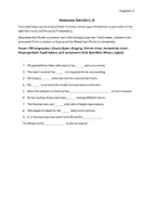 Vorschau - Test - Materialpaket Vokabeltests Green Line 1 (neu) Units 3+4 - Seite 3