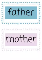 Vorschau - Arbeitsblätter - Englisch | Family | Tafelbilder | Klasse 3+4 | inkl. AB family tree - Seite 2