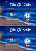 Vorschau - Arbeitsblätter - Uhrzeiten Mathematik Klasse 2 – Miniheft – Uhr lesen und Uhrzeit bestimmen – volle Stunde, halbe Stunde, Viertelstunde, Minuten & Zeitangaben - Seite 1