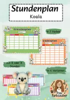 Vorschau - Anderer Materialtyp - Koalaklasse Stundenplan Koala - Deckblatt
