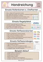 Vorschau - Arbeitsblätter - Gruppenarbeit - Regeln, Karten, Reflexion - Seite 1