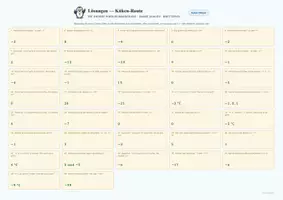 Vorschau - Spiele - Ganze Zahlen Brettspiel – 3 Niveaus mit Lösungen (Kl. 5–7) - Seite 3