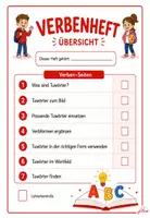 Vorschau - Arbeitsblätter - Verbenheft - Tuwörter üben - Seite 1