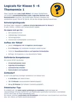 Vorschau - Arbeitsblätter - Logicals Klasse 5 - Nr. 1 - Seite 2