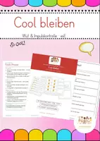 Vorschau - Fördermaterial/Inklusion - Cool bleiben - Cool-down-Checkliste GRATIS - Klasse 1–4 - Deckblatt