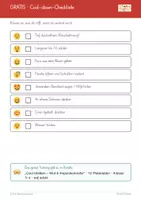 Vorschau - Fördermaterial/Inklusion - Cool bleiben - Cool-down-Checkliste GRATIS - Klasse 1–4 - Seite 2